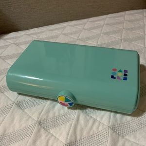 Teal Caboodles Travel Tote